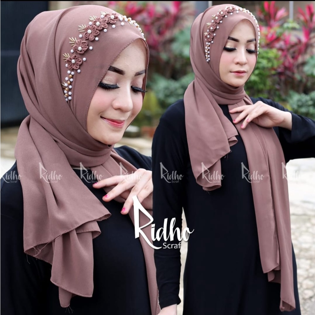 HIJAB PASHMINA TERBARU HIJAB PASHMINA PAYET JASMINE HIJAB PAYET TERBARU PASMINA TERLARIS