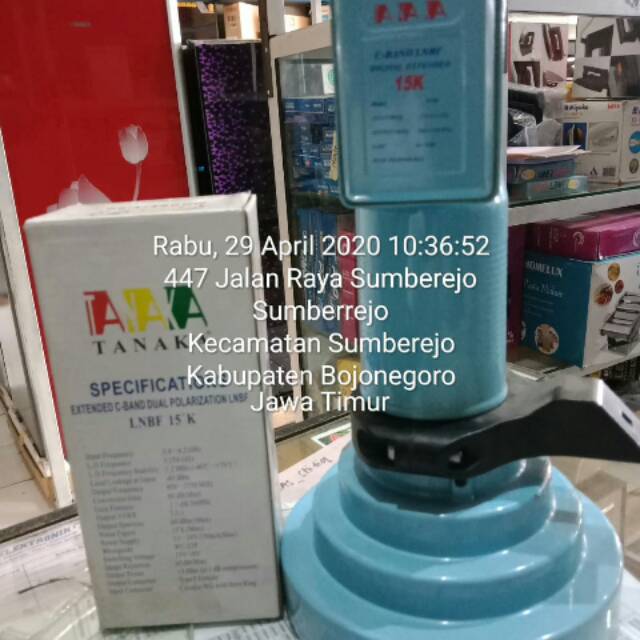 LNB Tanaka Cband +Briket Holder + Csr