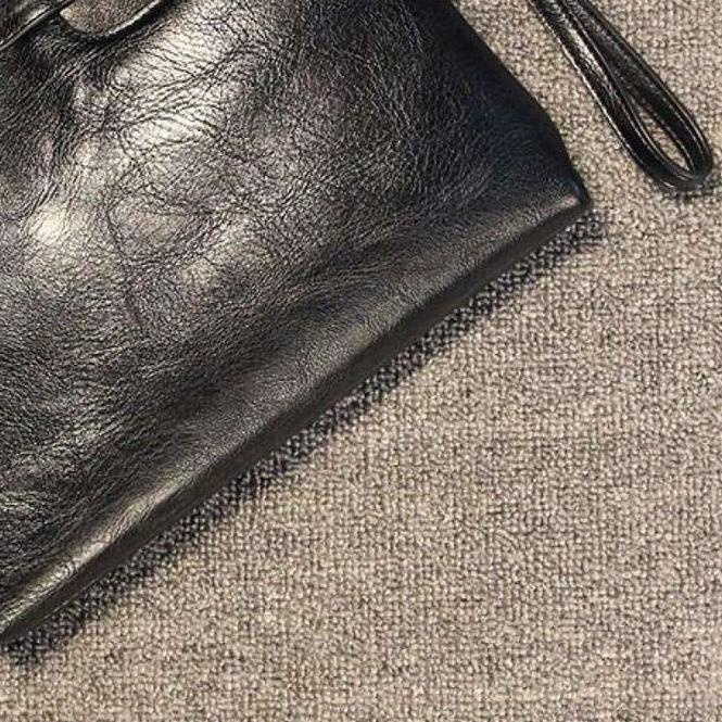 MS Clutch Bag - Tas Tangan Kulit Pria Kyojin e V7727