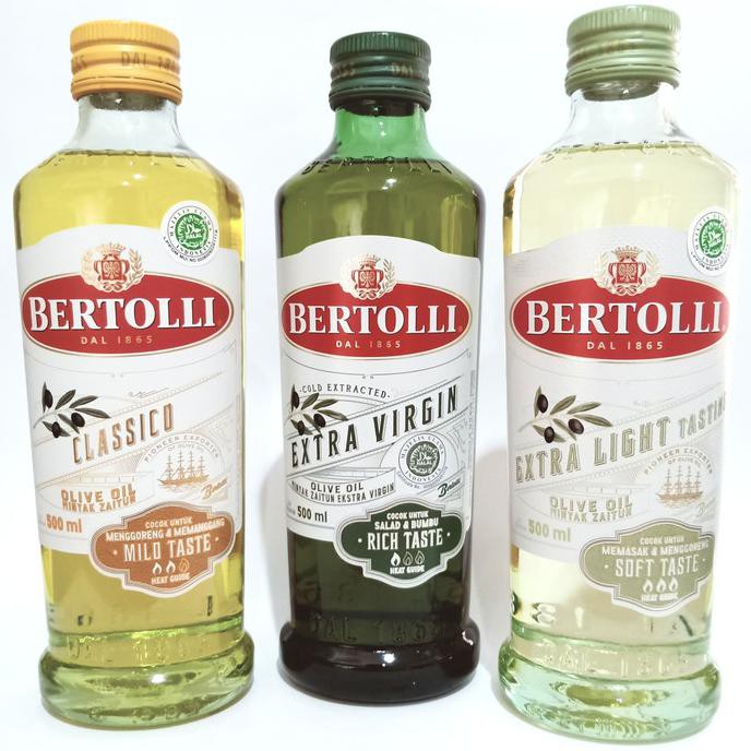 

BISA BAYAR DI TEMPAT Bertolli Olive Oil 1 Liter / EVOO / ELOO / Minyak Zaitun Kode 1177