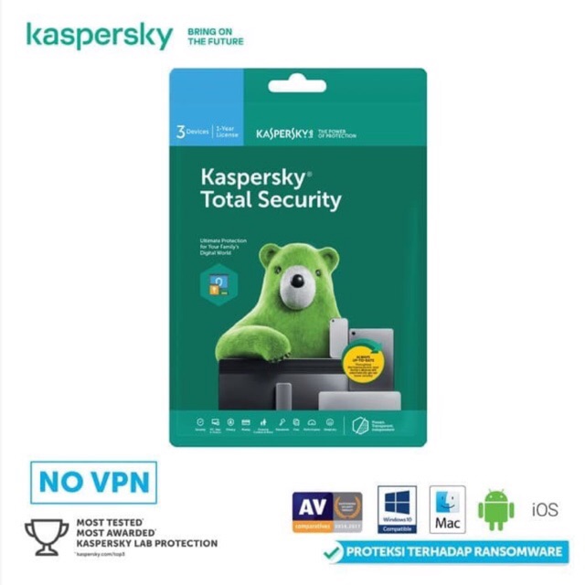 KASPERSKY Total Security KTS 3 PC 1 Tahun | 3 user