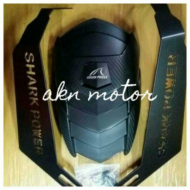 mud guard shark power old universal motor vixion cb r15 N250 rr mono z 250 mega pro all motor ring 17