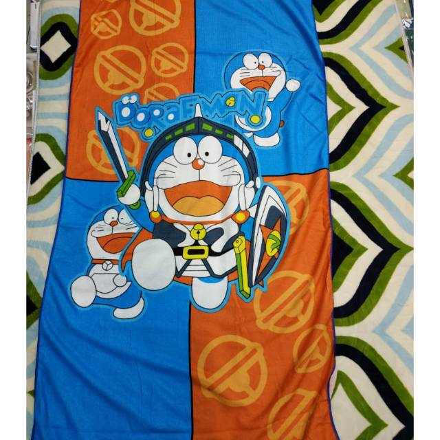 HANDUK ANAK KARAKTER DORAEMON - HANDUK PRINTING
