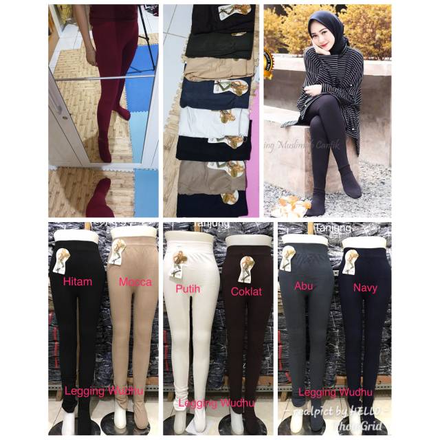 CELANA LEGGING WUDHU KODE 906 IMPLRT PREMIUM/LEGGING HW WUDHU