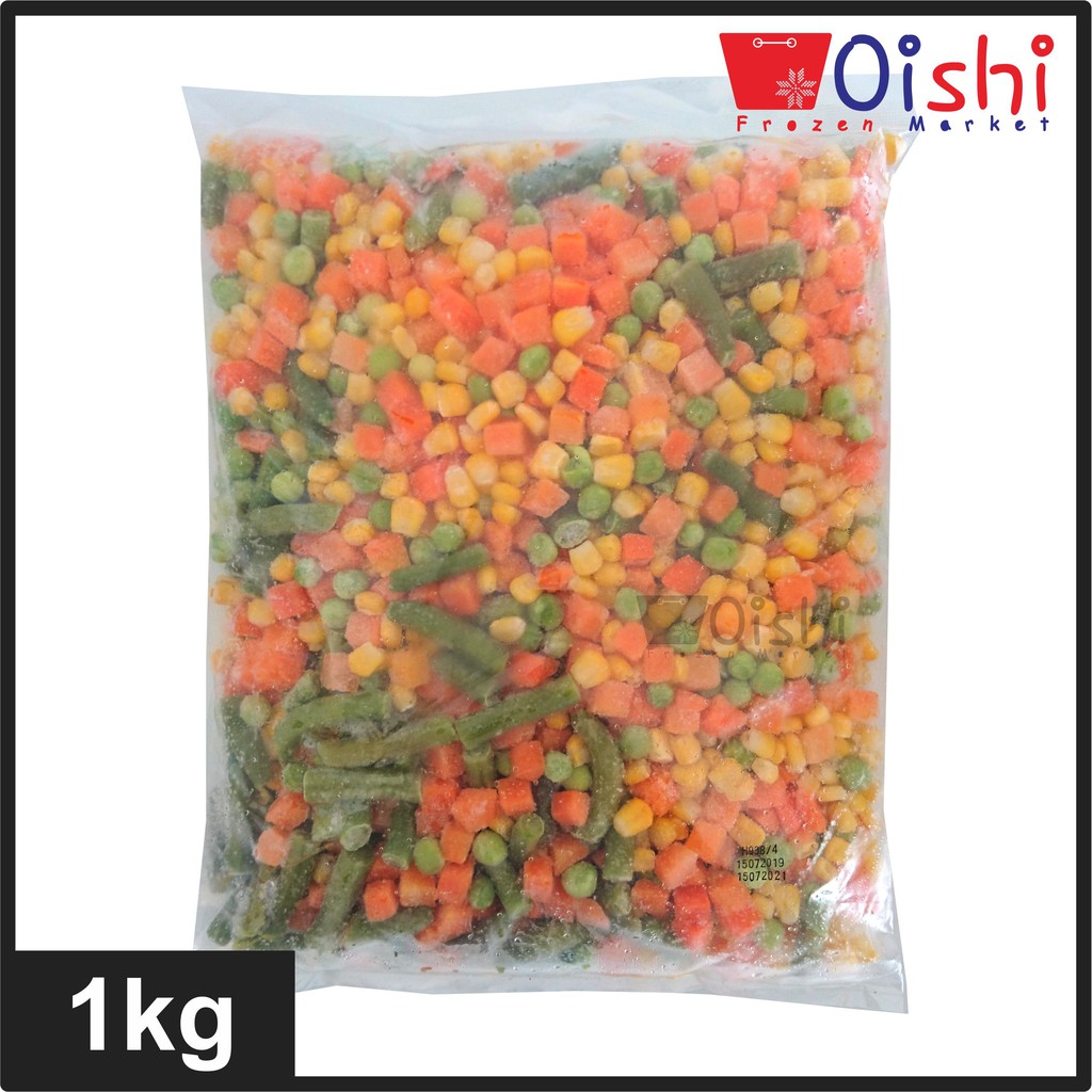 

Mix Vegetable | Mixed Vegetable 4 Ways (Kualitas Premium) Sayuran Campur 1kg