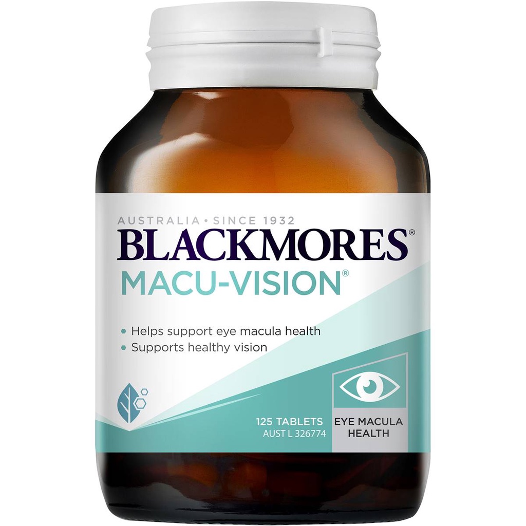 Blackmores Macu Vision 125 Tablets