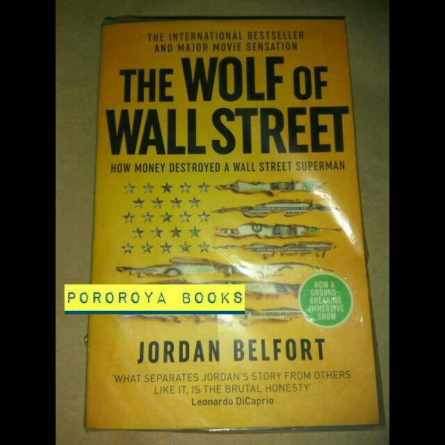 Novel Wolf Of Wall Street Jordan Belfort Bahasa Inggris Shopee Indonesia