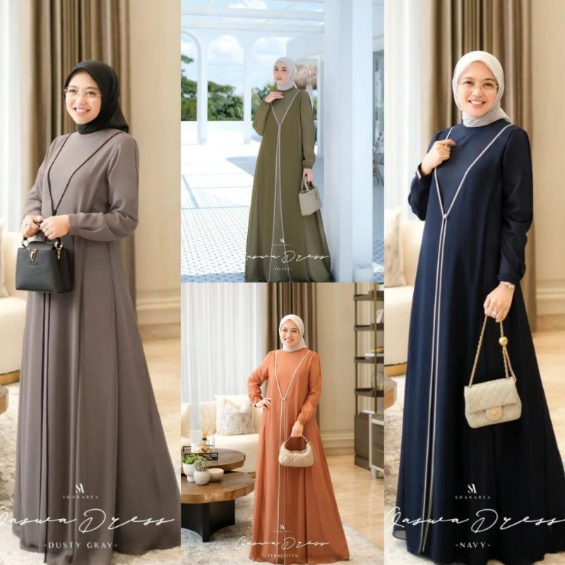 QASWA DRESS BY SHARAREA