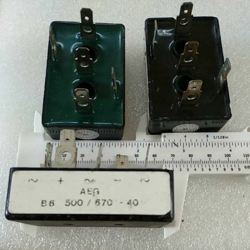 DIODE AEG B6 500/670-40 3 PHASE BRIDGE RECTIFIER