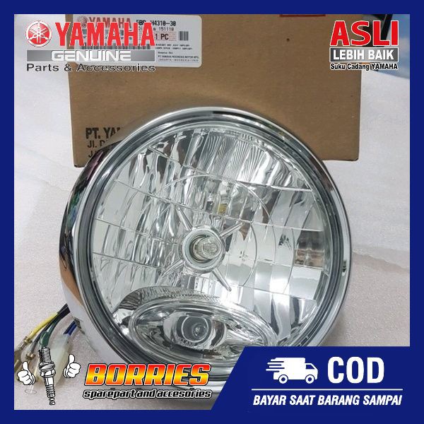 Lampu Depan Reflektor Scorpio Rxking Rx k Rxking Rxk New 5BP-H4310-30