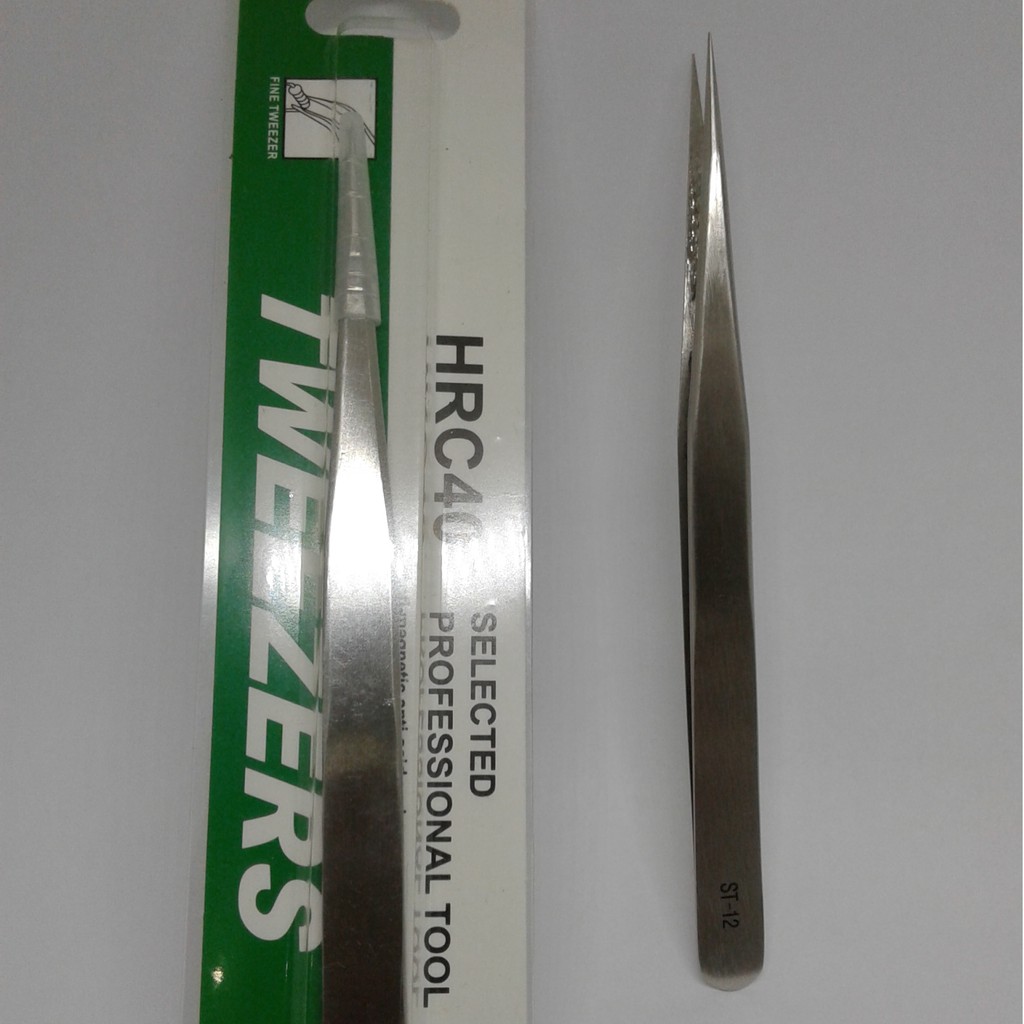 Pinset Tweezers Lurus ST12