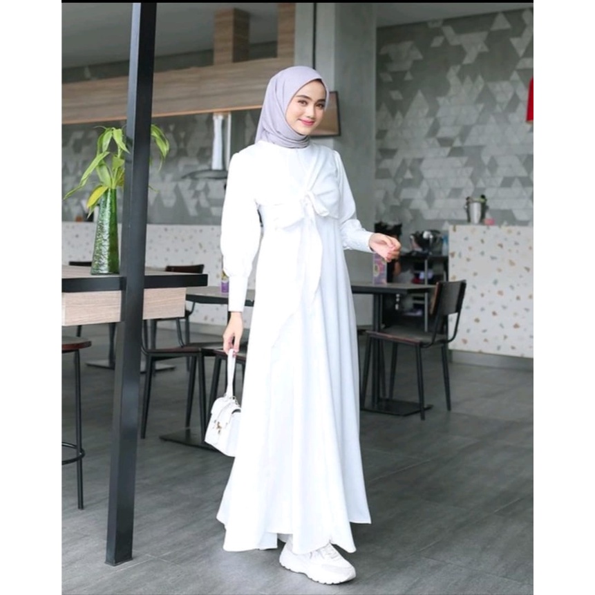 HD16:  SAHNA MAXI   GAMIS TERBARU  LEBARAN2023  GAMIS ELEGANT DRESS KONDANGAN   TERLARIS KEKINIAN MATT SHAKILA HQ PREMIUM   FASHION MUSLIM MASA KINI BUSUI FRIENDLY  SIZE S M L XL