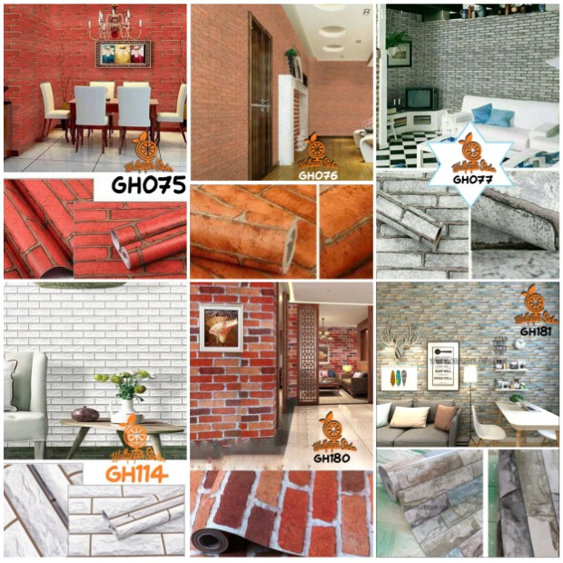  BAYAR DI  TEMPAT WALLPAPER DINDING STIKER  GH WALLPAPER 