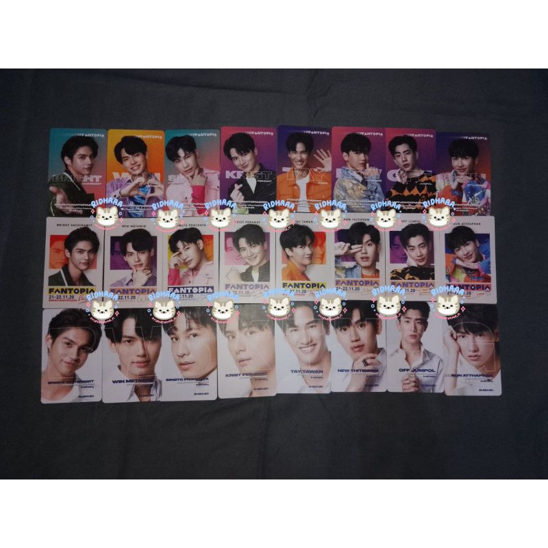 [READY STOK] BACA DESKRIPSI Fantopia card gmmtv singto krist tay new off gun jj chayakorn aun napat