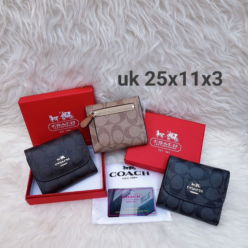 dompet coach  signature lipat free box