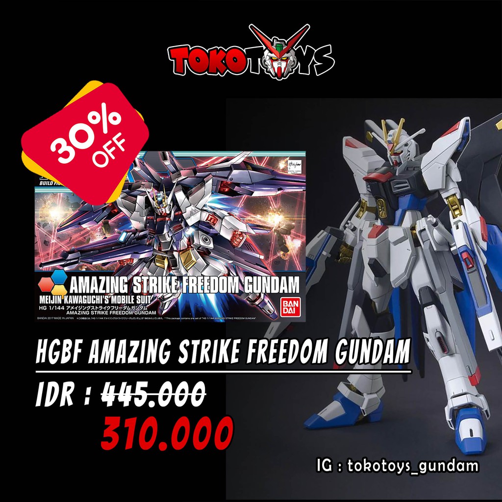 GUNDAM HGBF AMAZING STRIKE FREEDOM GUNDAM