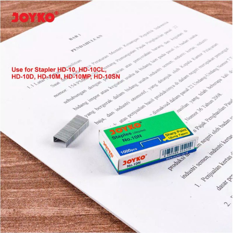 

Isi Staples Isi Stapler Refill Stapler Joyko No. 10N