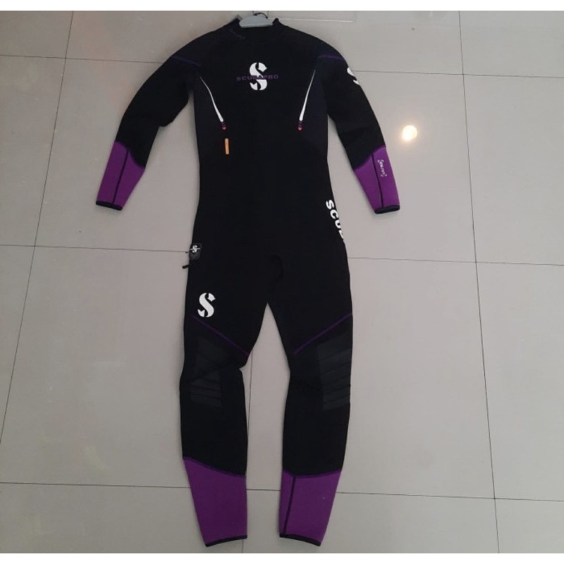 preloved wetsuit scubapro gull bekas
