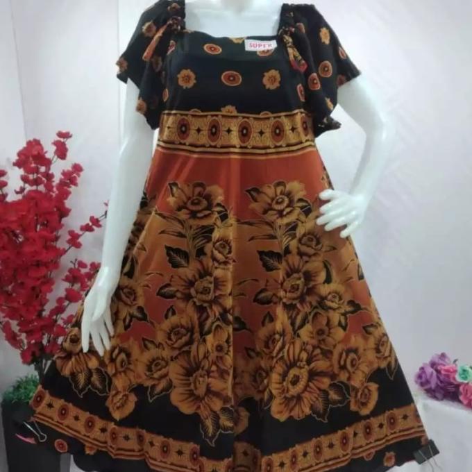 TERMURAH DASTER KLOK PAYUNG SERUT KENCANA UNGU 110 ALLSIZE