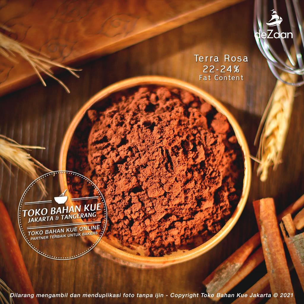 Dezaan - Pure Cocoa Powder Terra Rossa 250gr Cokelat Bubuk Murni