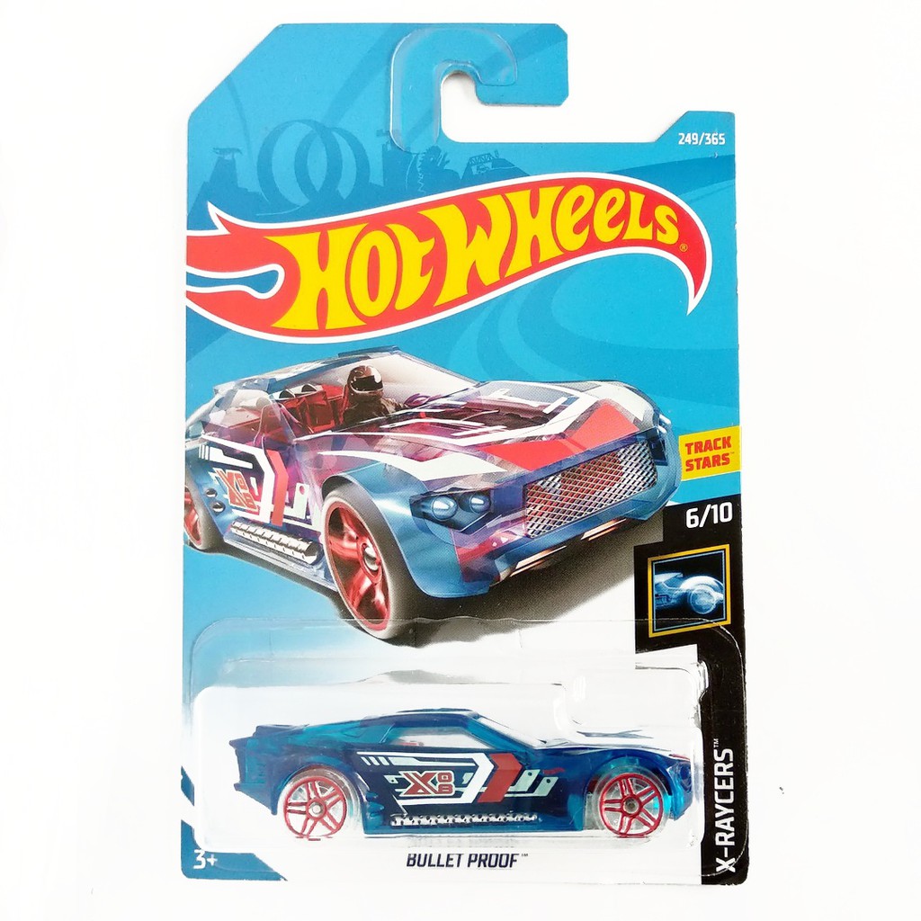 Hot Wheels Bullet Proof Biru X-Raycers Mainan Mobil Hotwheels