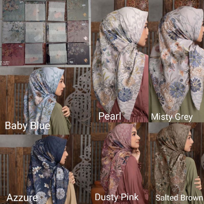 Siap Kirim Sandhya Scarf Original HL Premium (Best Seller) Voal Premium Scarf HL