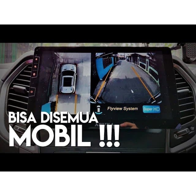 Paket Kamera Samping Mobil dengan Layar 5 inc Mantab-2