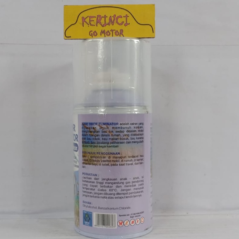 ODOR ELIMINATOR ZONE 250ml PENGHILANG BAU ZONE - AIR DISINFECTANT ZONE