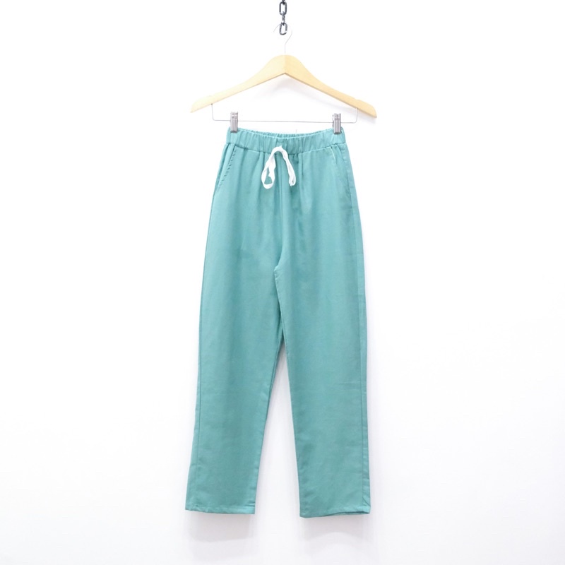 CELANA BAGGY PANTS COSINA RAMI LINEN / LANINA Pencil Celana Linen orignial 100% kulot rami