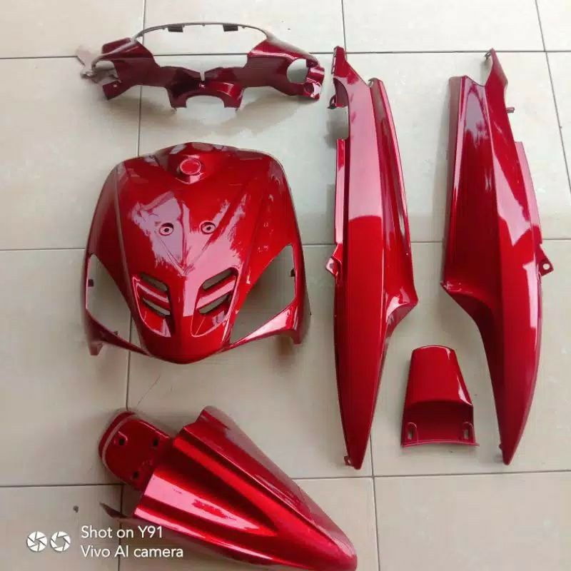 full body halus Mio sporty // full body Mio sporty warna merah