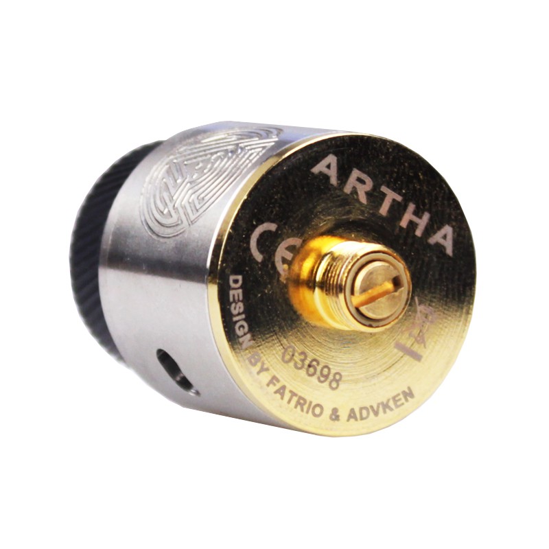 Artha RDA V1.5 24 RDA Atomizer - WARNA SILVER [Clone]