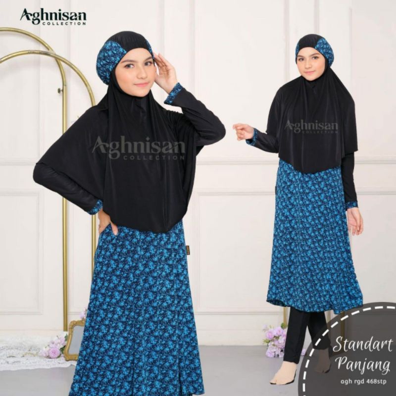 Baju Renang Muslimah Panjang Standar Panjang STP by Aghnisan