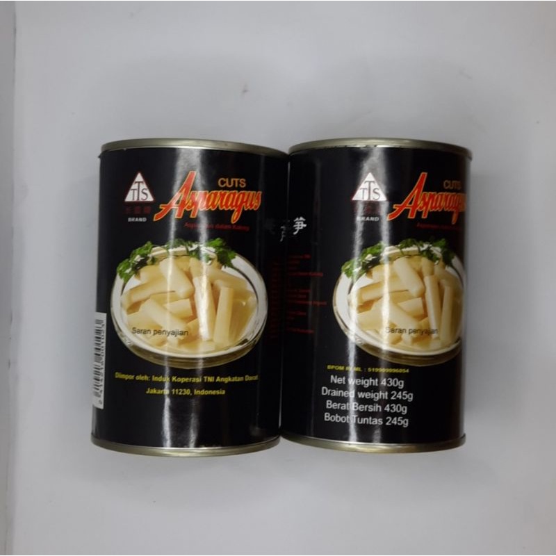 

TTS Cuts Asparagus / Asparagus Dalam Kaleng // 430gr