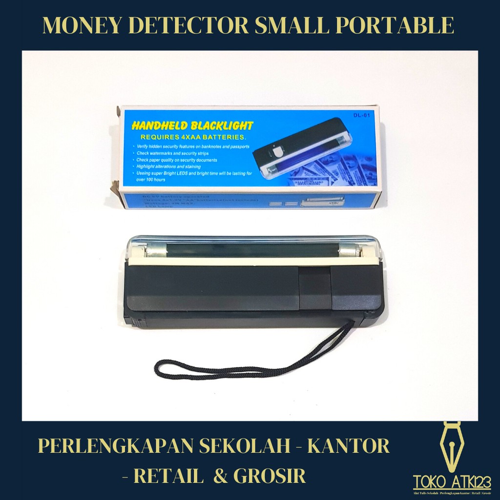 Money Detector / Pendeteksi Uang Palsu Portable