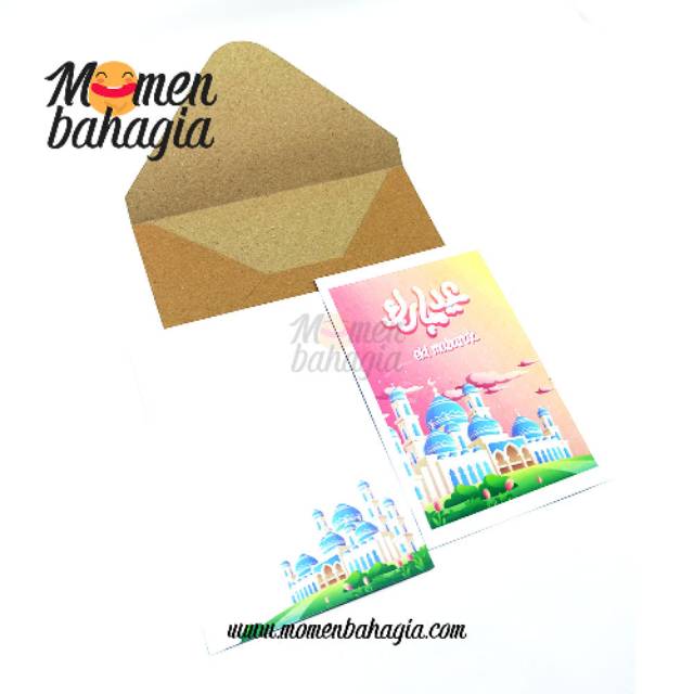 

Kartu Ucapan Lebaran Premium + Amplop Tebal Murah Bagus 005