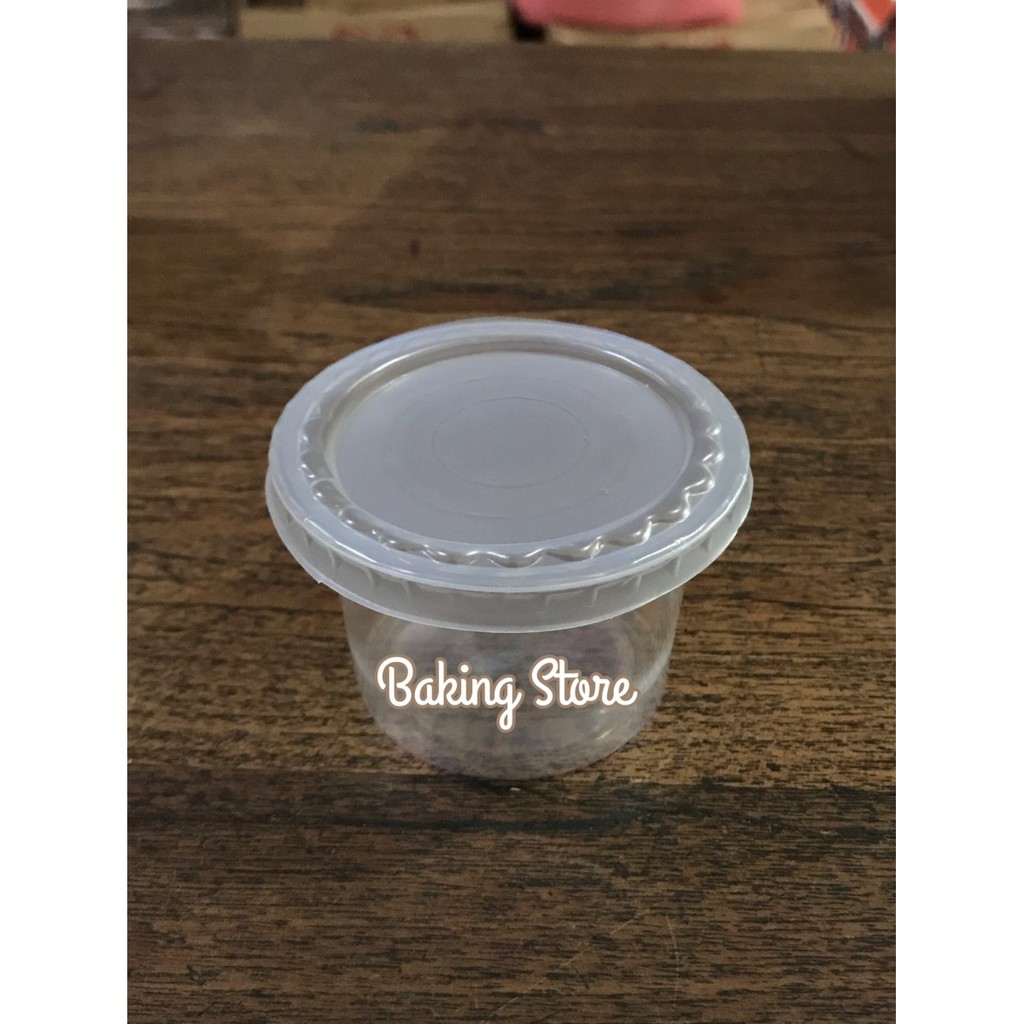 Tutup Lid - Gelas Cup Cup Pudding Agar 130ml isi 50pc