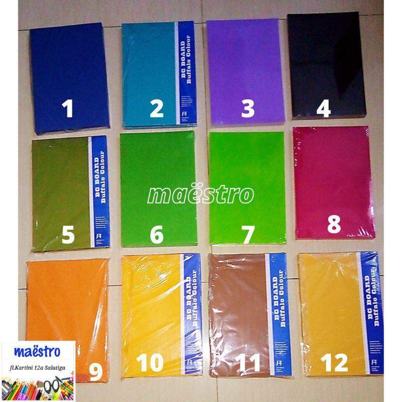 Kertas BC F4 / Kertas Manilla F4/ Folio 150gr