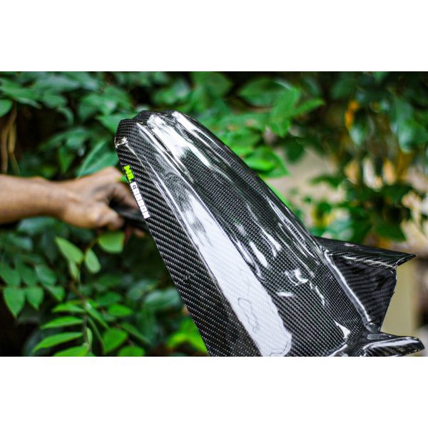 HUGER CARBON Z250 FI NINJA 250 FI HUGER NINJA 250 HUGGER ARM Z250 NINJA250 FI OLD Z250 TOPI ARM ARM