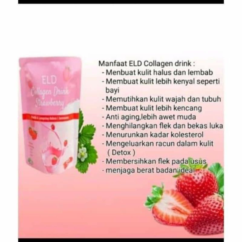 Eld Collagen drink Strawberry