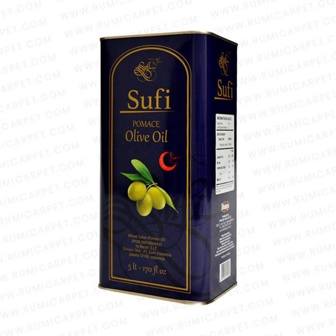 

BERKASIAT SUFI POMACE OLIVE OIL 5 L MINYAK ZAITUN MASAK [!!!]