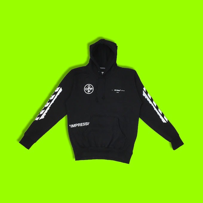 HOODIE OFF WHITE IMPRESSIONISM PERFECT HIGH 1:1 MIRROR QUALITY