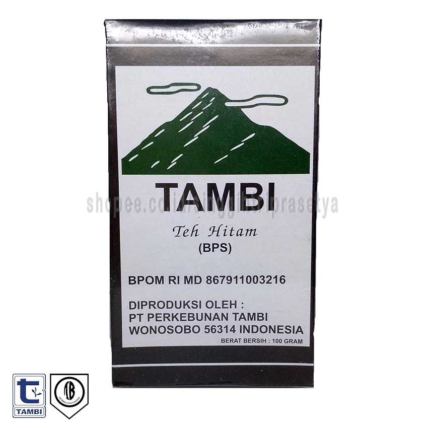 

Teh Hitam Teh Tambi BPS / Black Tea Cap Gunung 100 g