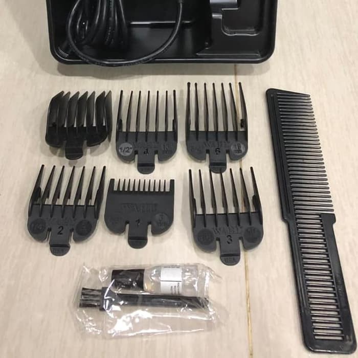 (Ready Stock!) Mesin Alat Cukur rambut Clipper Wahl Super Taper (FULL SET)