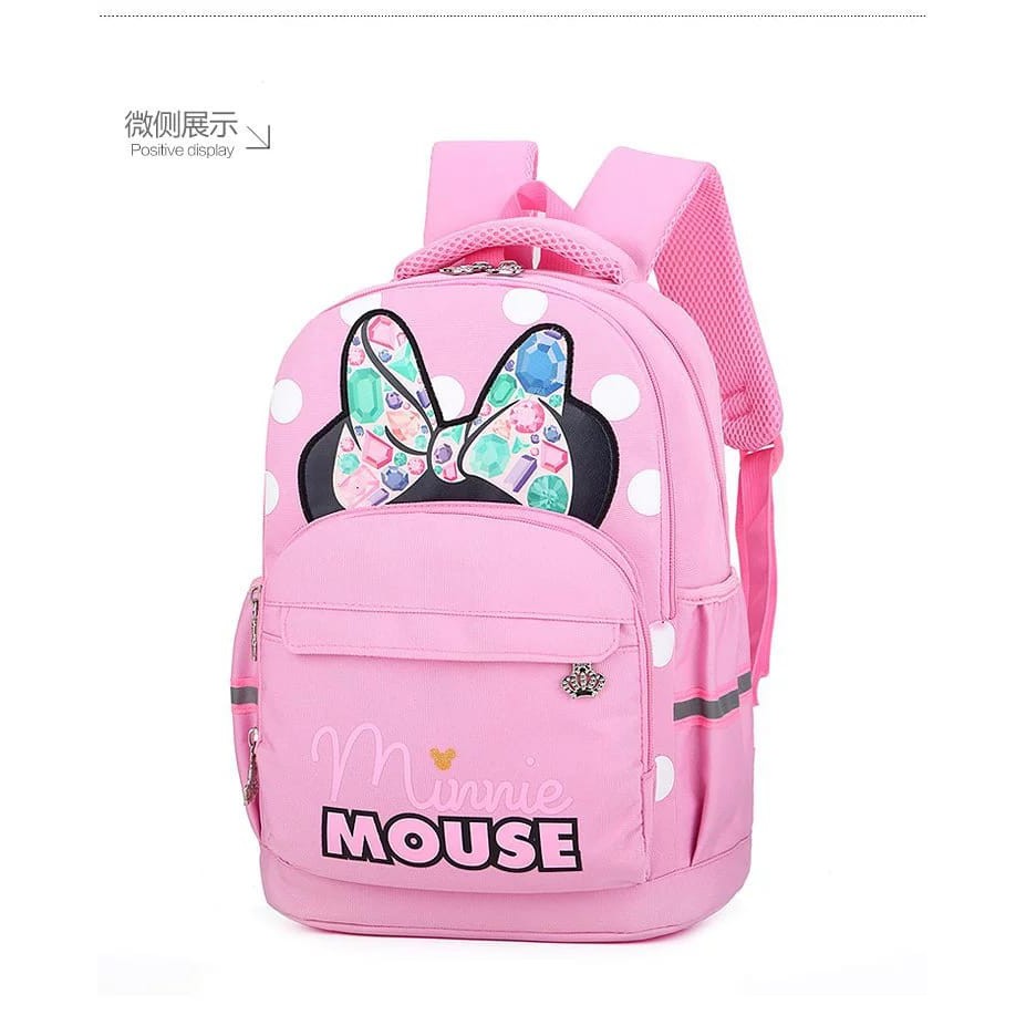 Tas Ransel Perempuan Tas Ransel Anak Tas Ransel Sekolah Tas Mickey Mouse Backpack Multifungsi