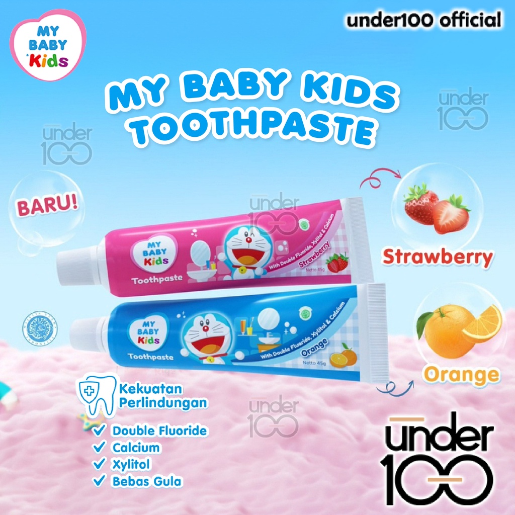 ❤ UNDER100 ❤ My Baby Kids Toothpaste - Pasta Gigi Anak | BPOM