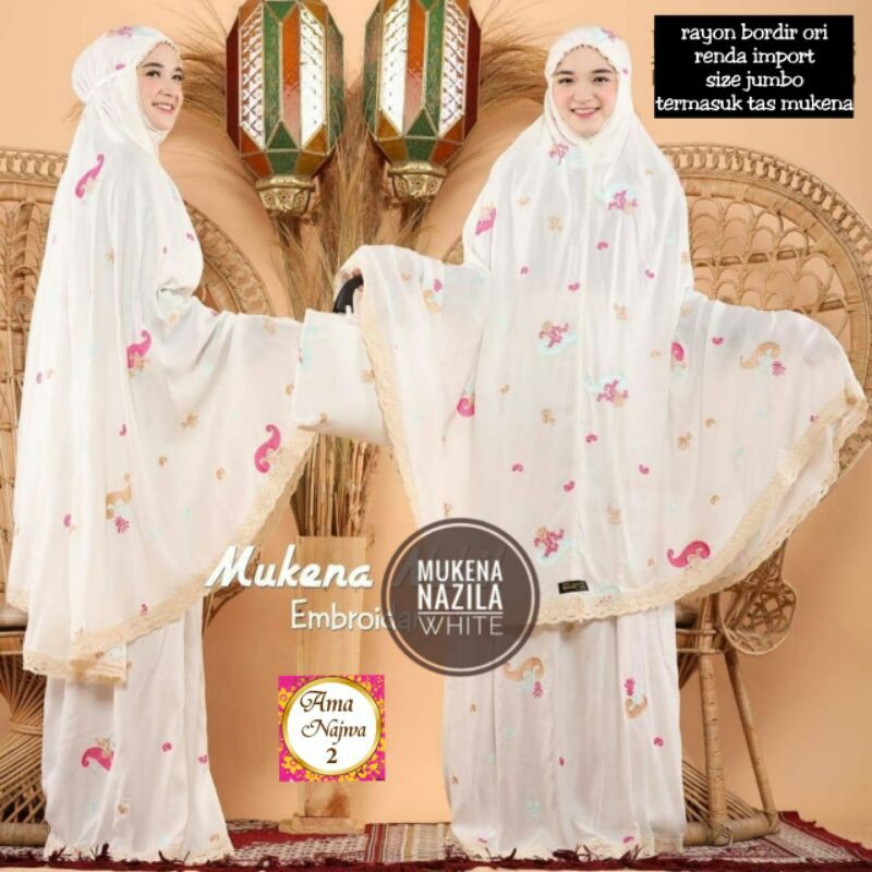 MUKENA NAZILA BY AMA NAJWA
