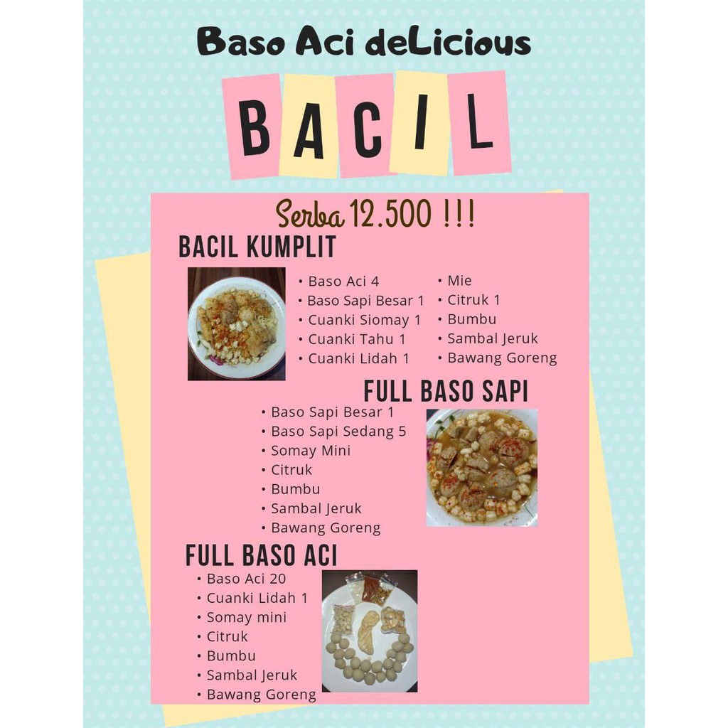 

Bacil Baso Aci deLicious