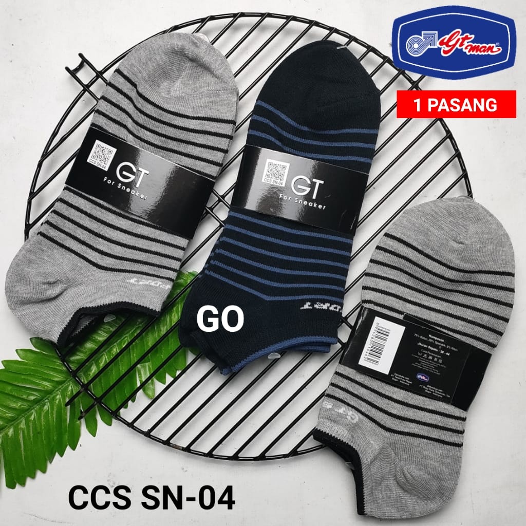 sogo CS GT Man KAOS KAKI CASUAL PRIA Kaos Kaki GT MAN Socks Sneaker Kaos Kaki Motif Pria Wanita Dewasa