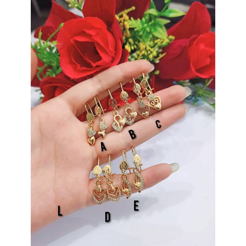 Fourfashion Anting Dewasa Deasy Bermotif Kekinian PD049