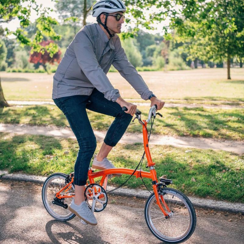 Jual Sepeda Bike Brompton H6L Bukan M6L Signal Orange Brompton Murah Brompton Indonesia